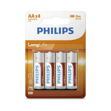 PILE PHILIPS AA*4  EXTRA