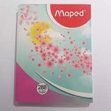 CAHIER COUSU COLLE 288 PAGES  REF 9300  MAPED
