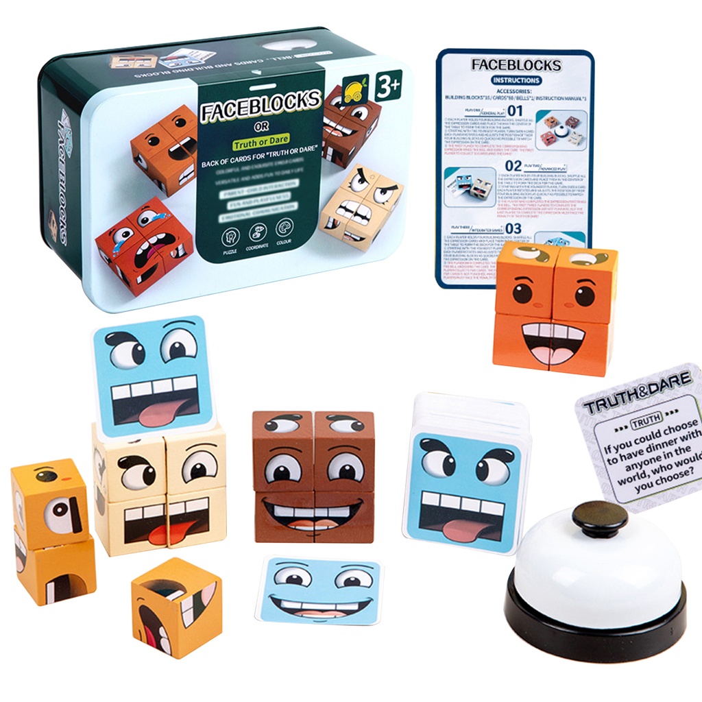 FACE BLOCKS GAME TRUTH OR DARE