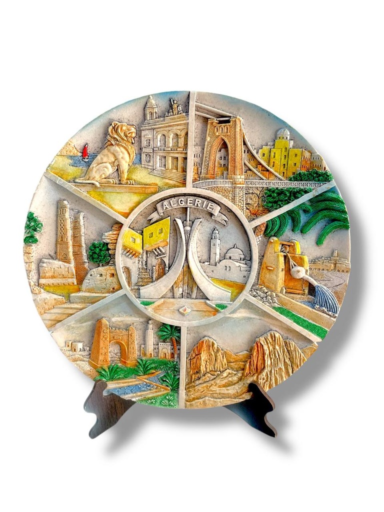 CADRE DECORATION SOUVENIR ALGERIE