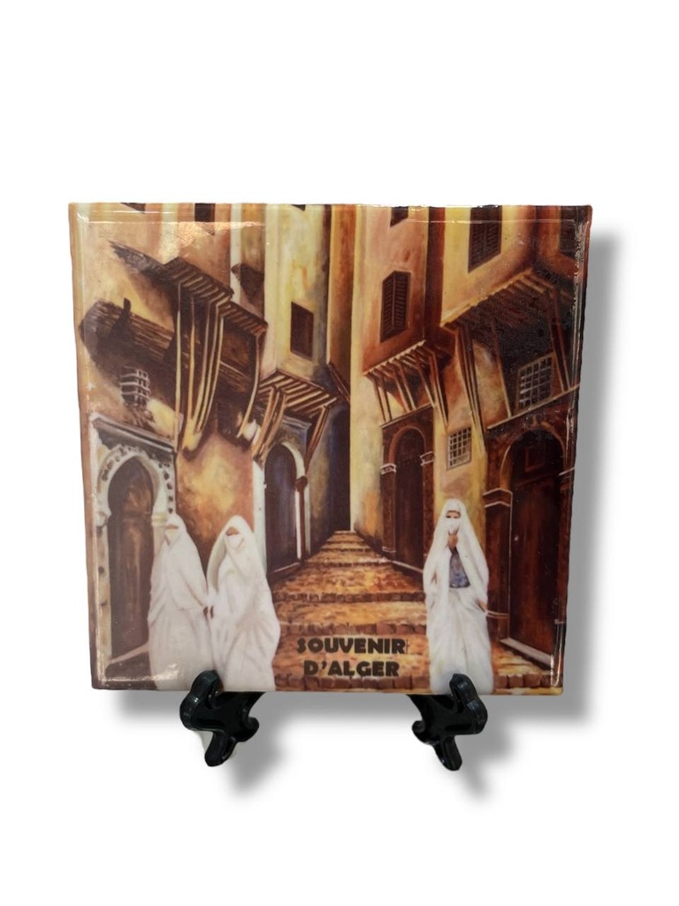 CADRE DECORATION SOUVENIR D ALGER PM