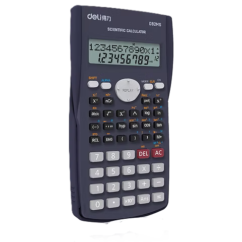 CALCULATRICE SCIENTIFIQUE DELI D82MS PLUS