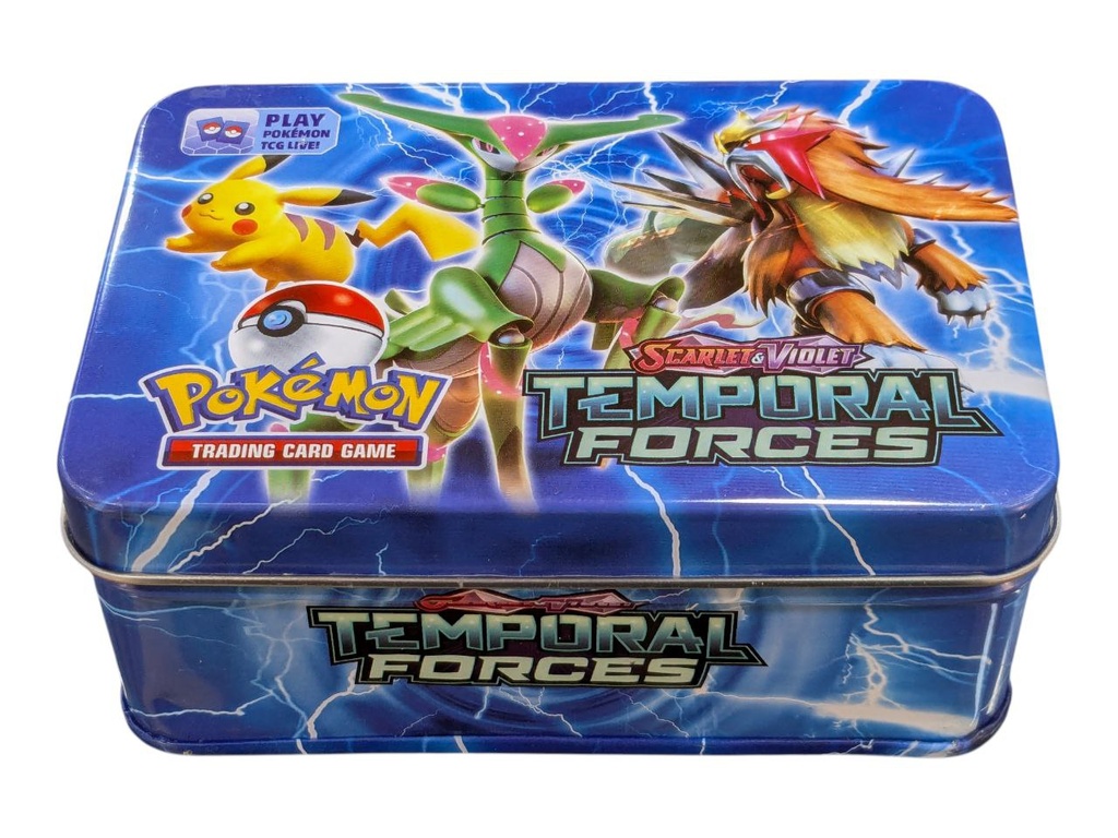 CARTE POKEMON  BOITE EN  METAL