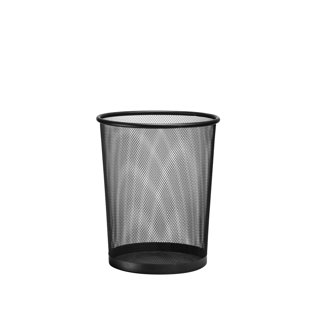 CORBEILLE A PAPIER EN METAL NOIR  PM REF 3515 VERSAL 