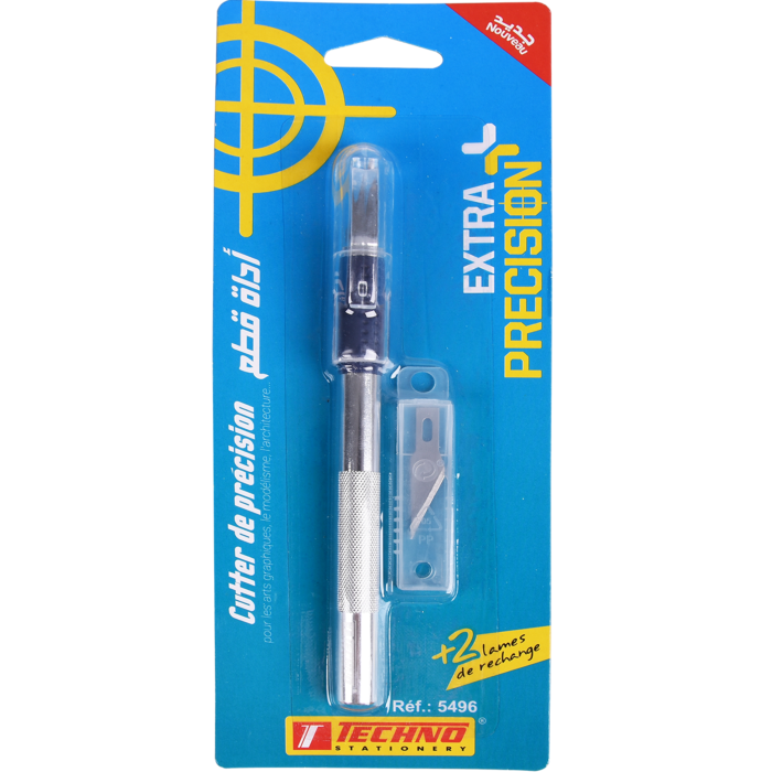 CUTER DE PRECISION BISTOUR +2LAMES 5496 TECHNO