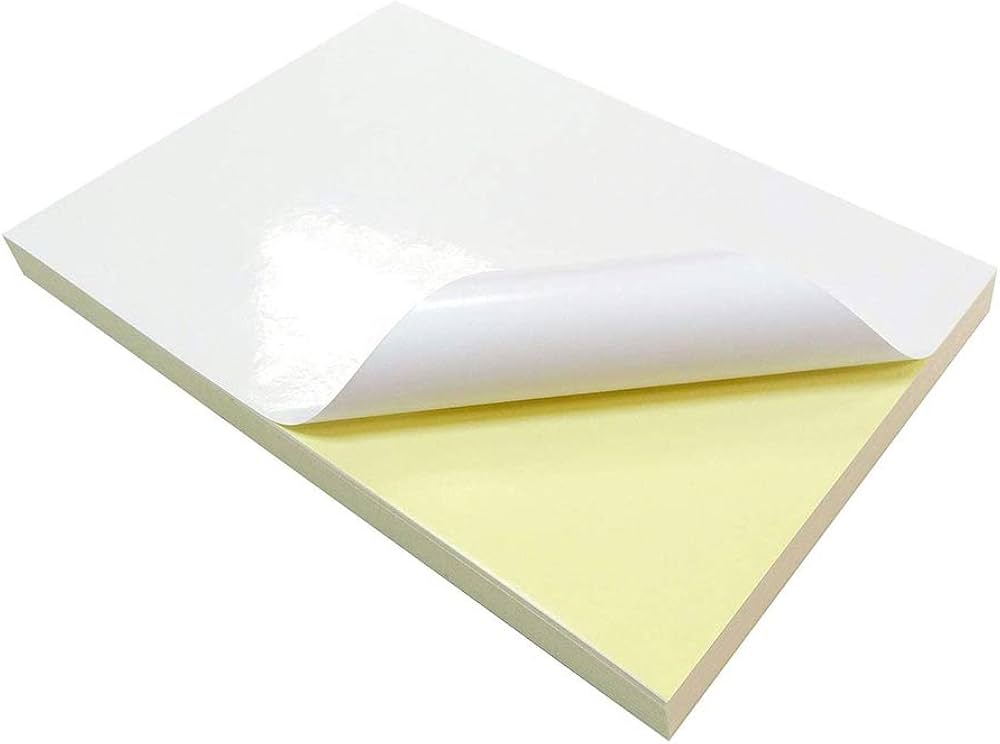 PAPIER AUTOCOLLANT BRILLANT A4 REF 3502