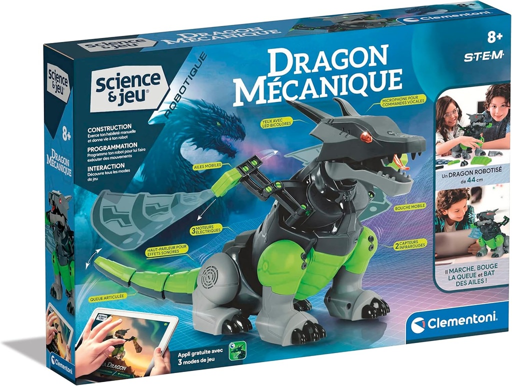 SCIENCE ET JEU DRAGON MECANIQUE REF 52560