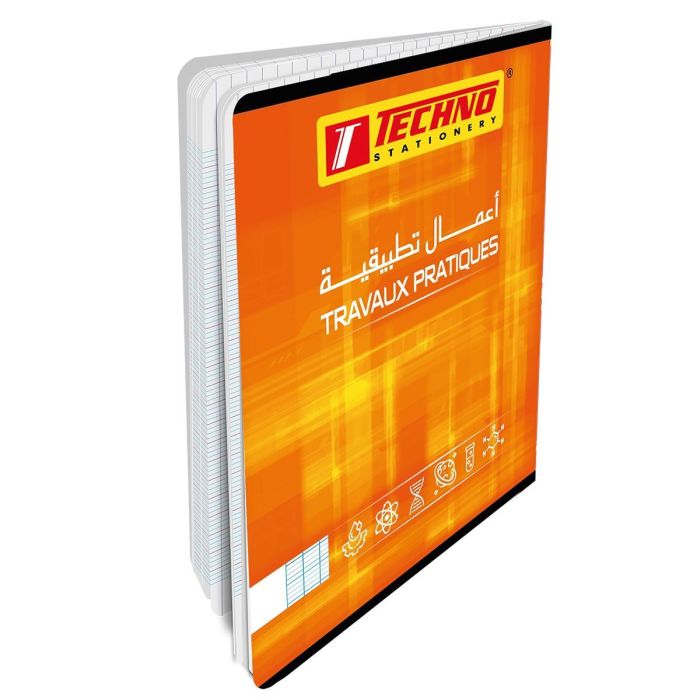 CAHIER TP PIQUE 96 PAGES  PF 70G 9814 TECHNO 