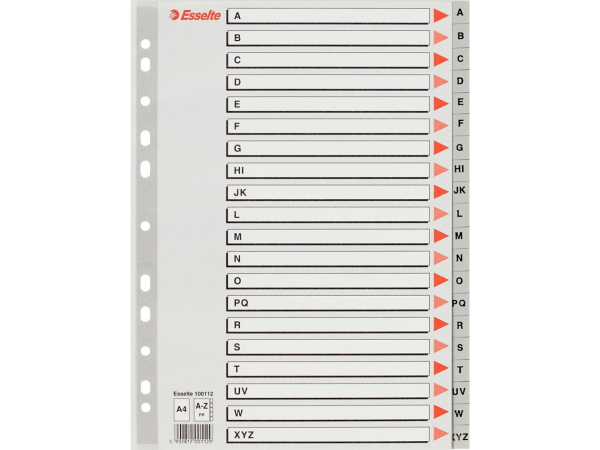 INTERCALAIRE ESSELTE/LETTRE