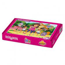 PUZZLE BOITE 3 EN I 36 PCS DORA