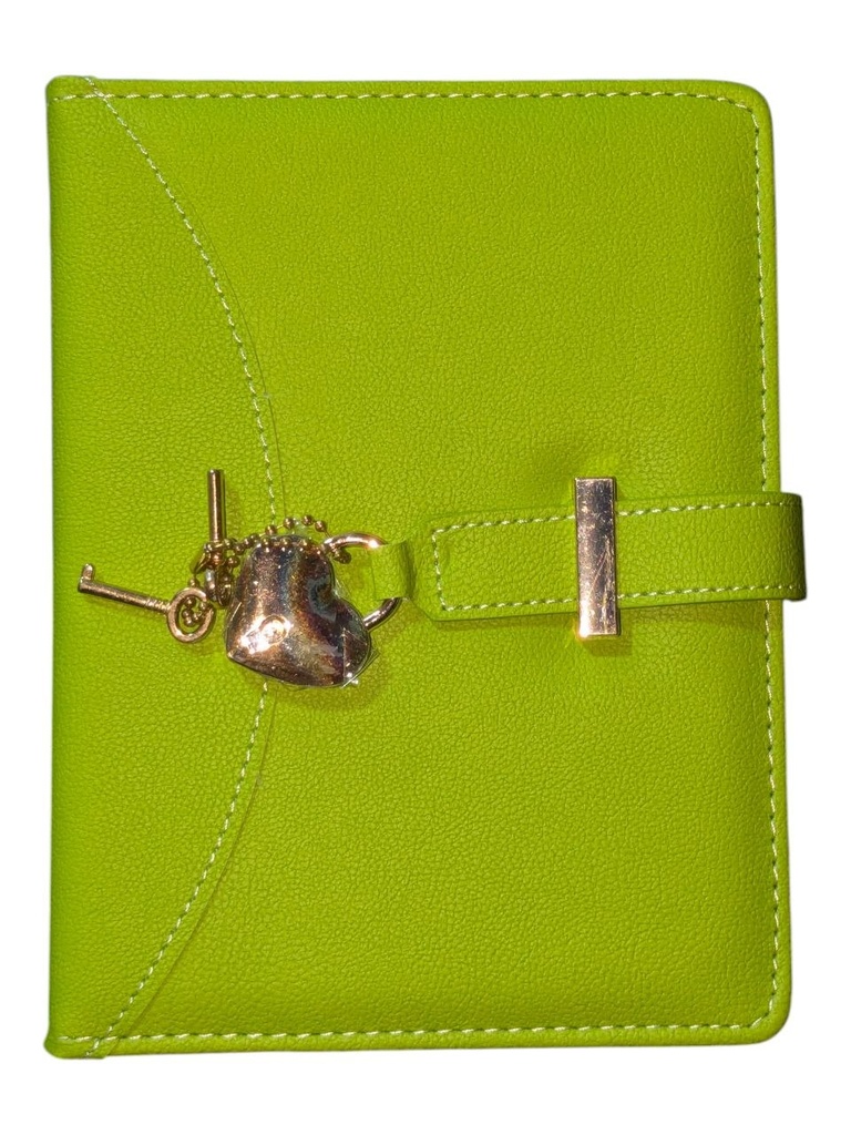 JOURNAL INTIME LUX  A5 AVEC CLE 