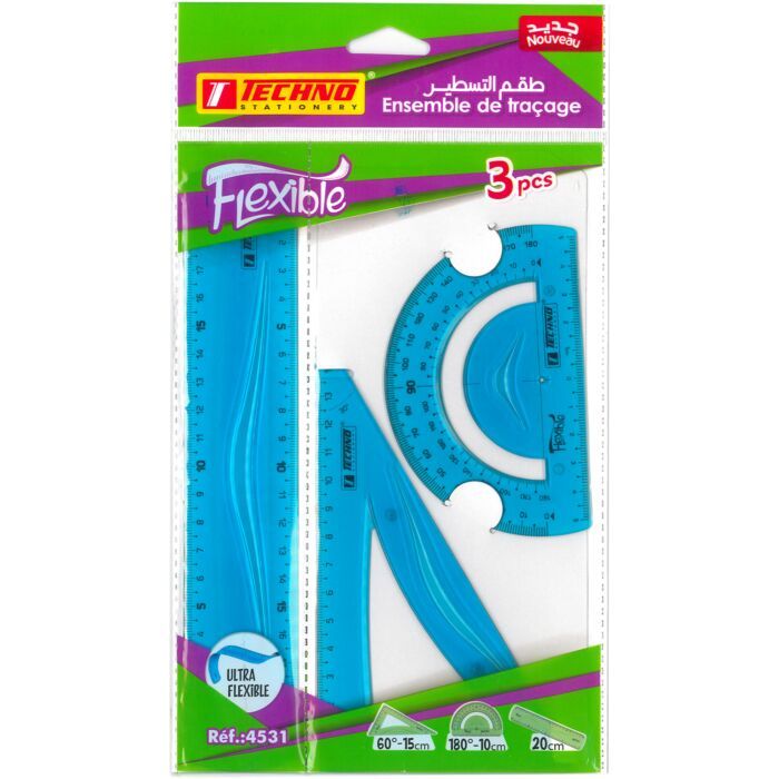 KIT DE TRACAGE 20 CM 03 PCS TECHNO REF 4531