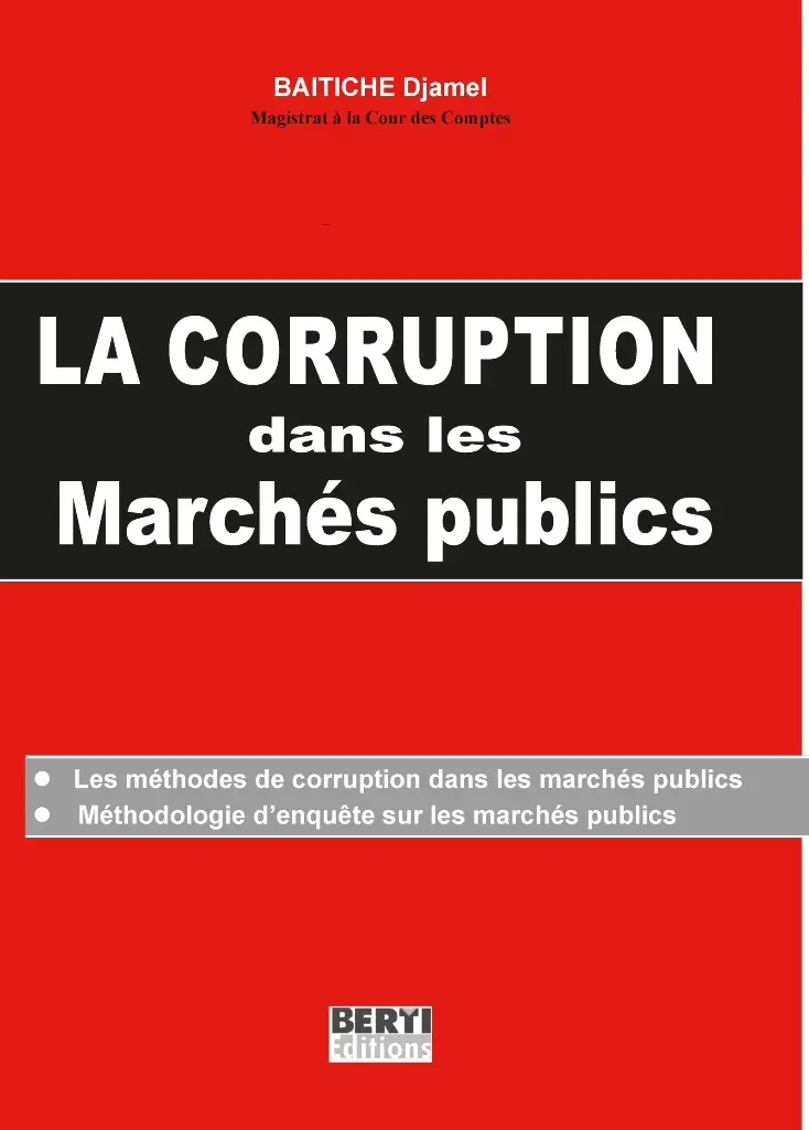 LA CORRUPTION DANS LES MARCHES PUBLICS FRANCAIS