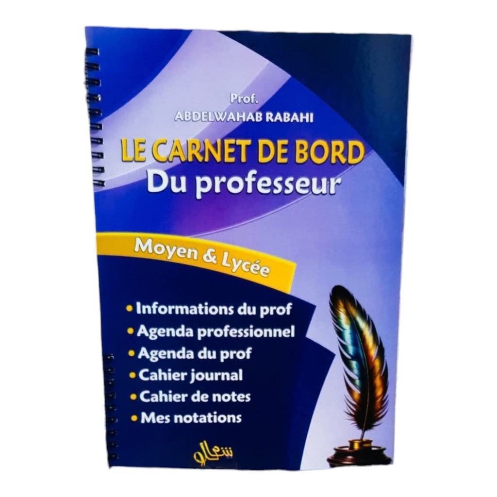 LE CARNET DE BORD DE PROFESSEUR MOYEN ET LYCEE 9EN1 SAMBRA SPIRAL