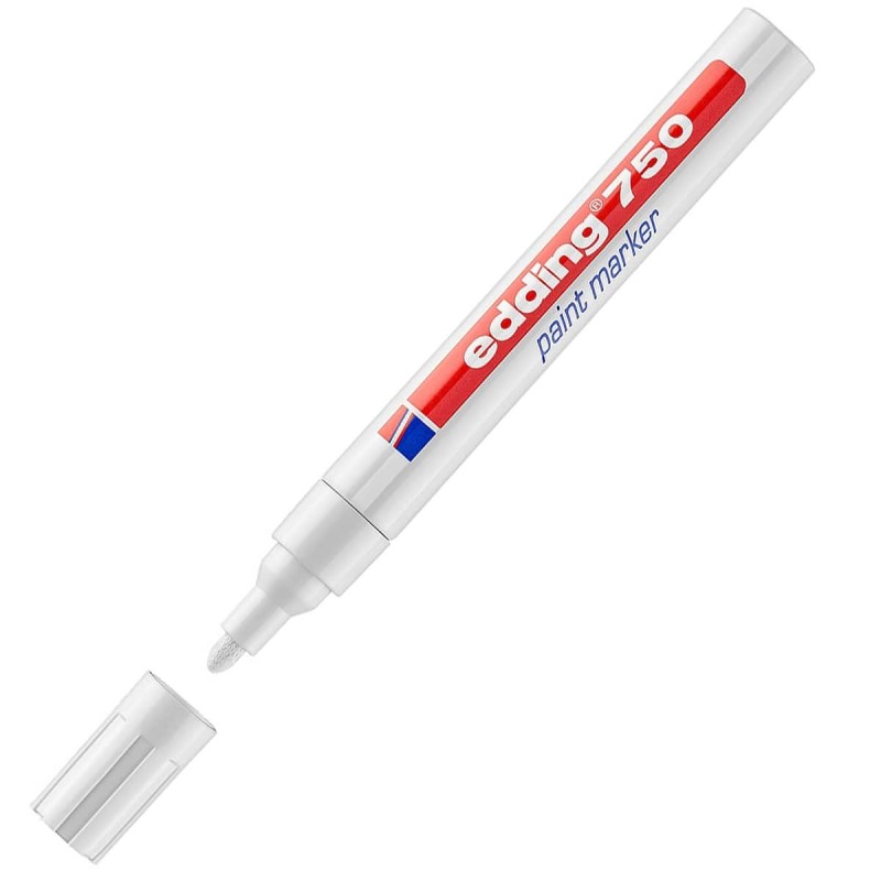 MARQUEUR INDELEBILE ED 750 BLANC