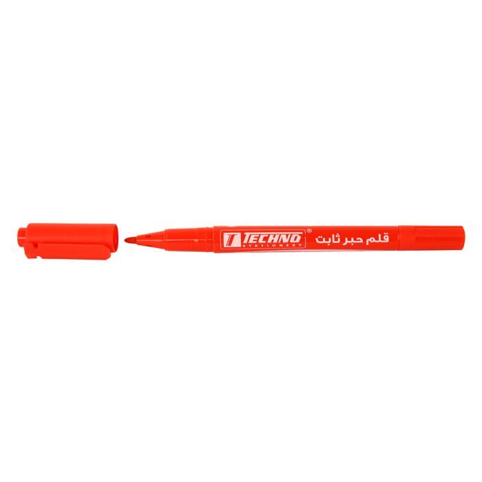 MARQUEUR INDELIBILE DOUBLE TETE ROUGE