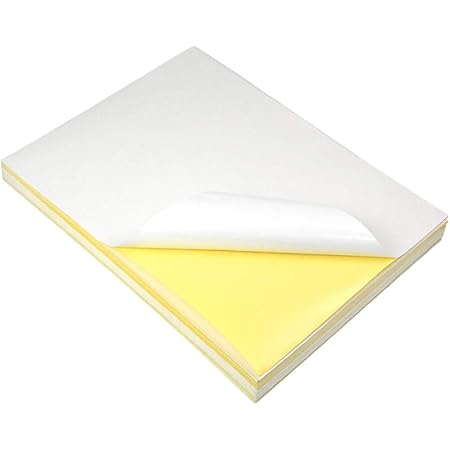 PAPIER AUTOCOLLANT BRILLANT A4 100F 