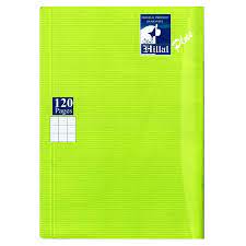 CAHIER PIQUE 120 PAGES GF HILLAL