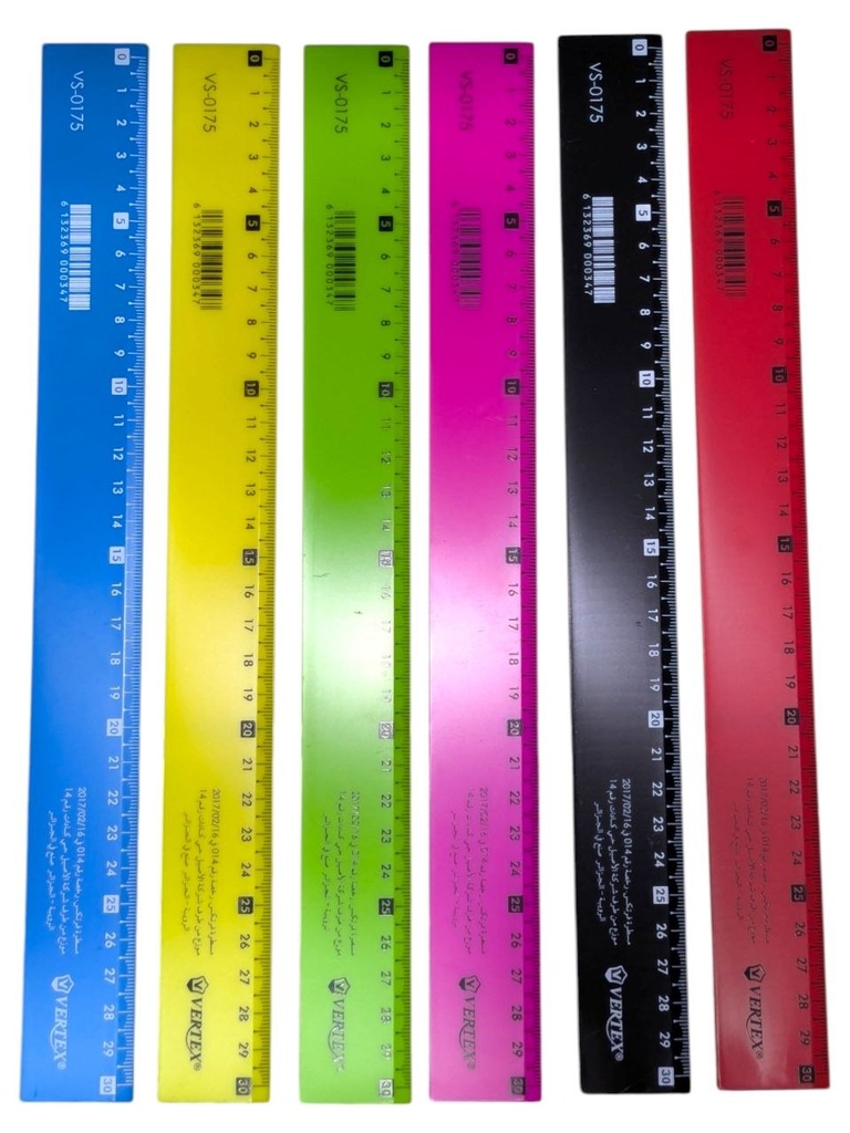REGLE 30CM OPAQUE 0175 VERTEX