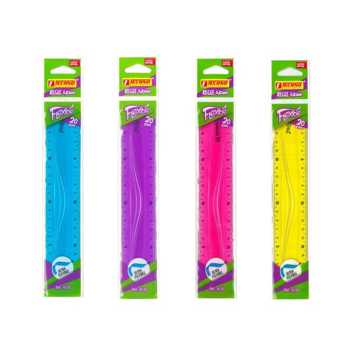 REGLE FLEXIBLE 20CM 4530 TECHNO