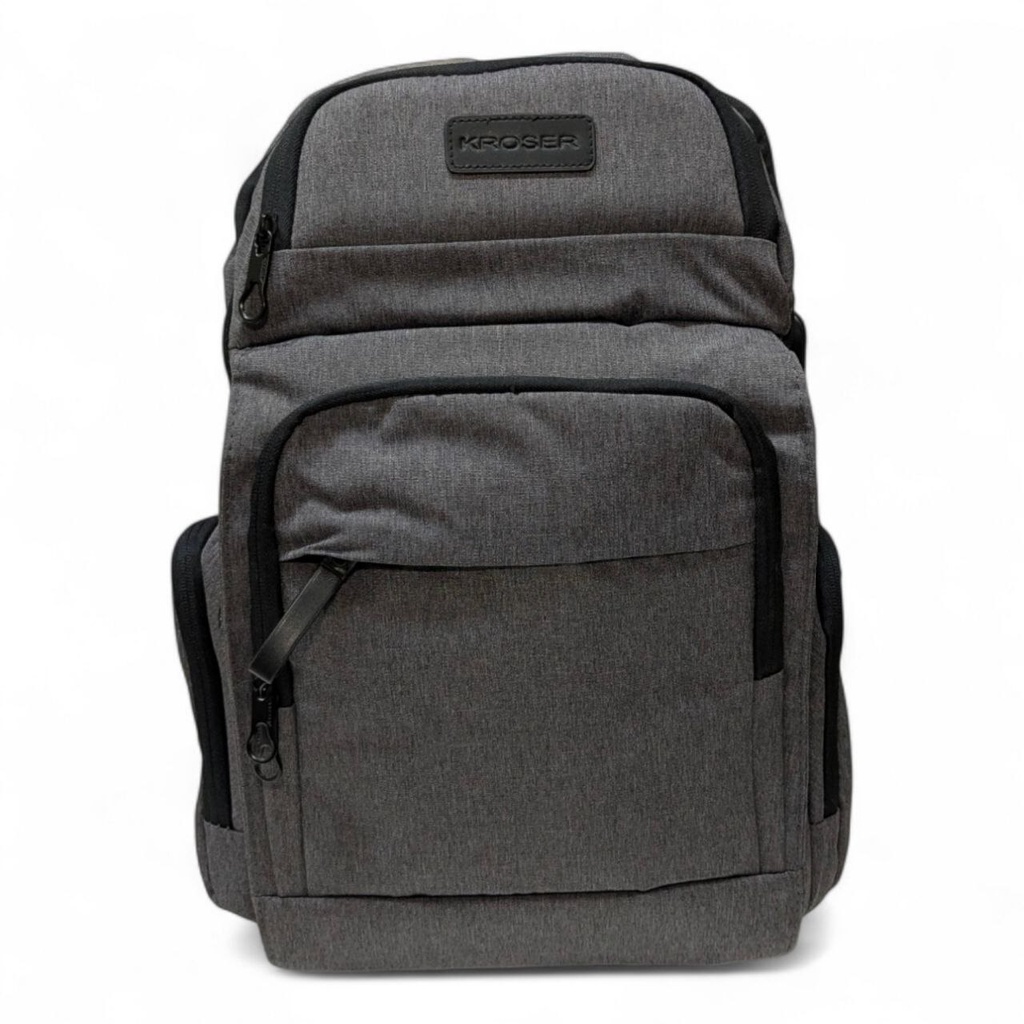 SAC A DOS  ANTIVOL PORTE PC GRIS REF BP-979 KROSER