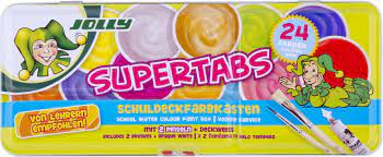 AQUARELLE 24 CLR SUPERTABS JOLLY REF 9335 002