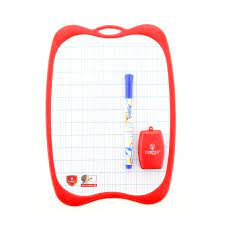 ARDOISE BLANCHE AVEC BROSSE REF 0543