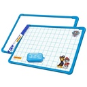 ARDOISE DOUBLE FACES BLANCHE/BLANCHE BROSS+MARQUEUR REF 9986 TECHNO