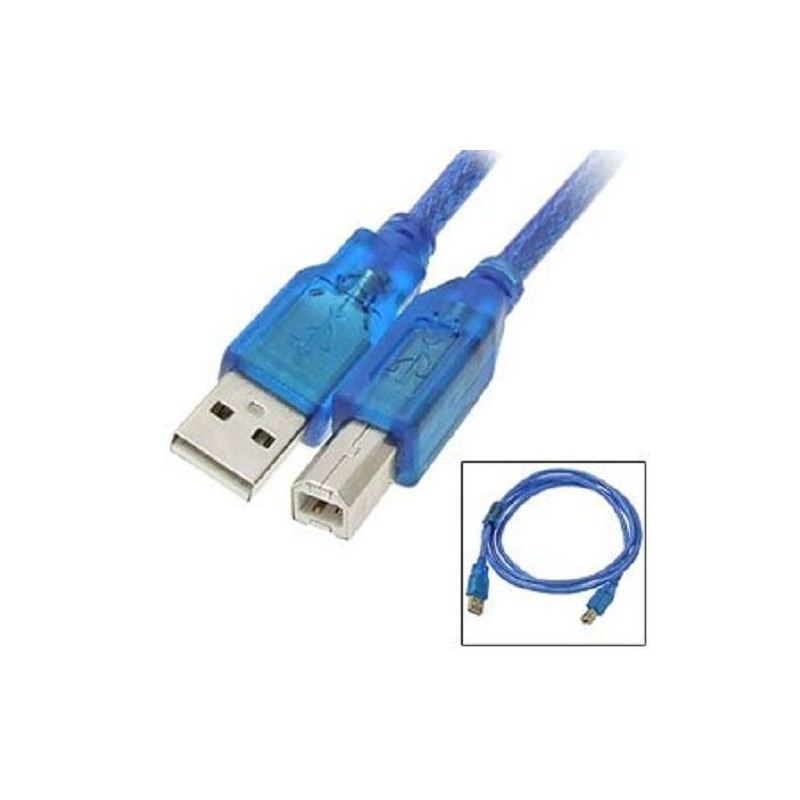 CABLE IMPRIMANTE USB 2.0 MALE 3M