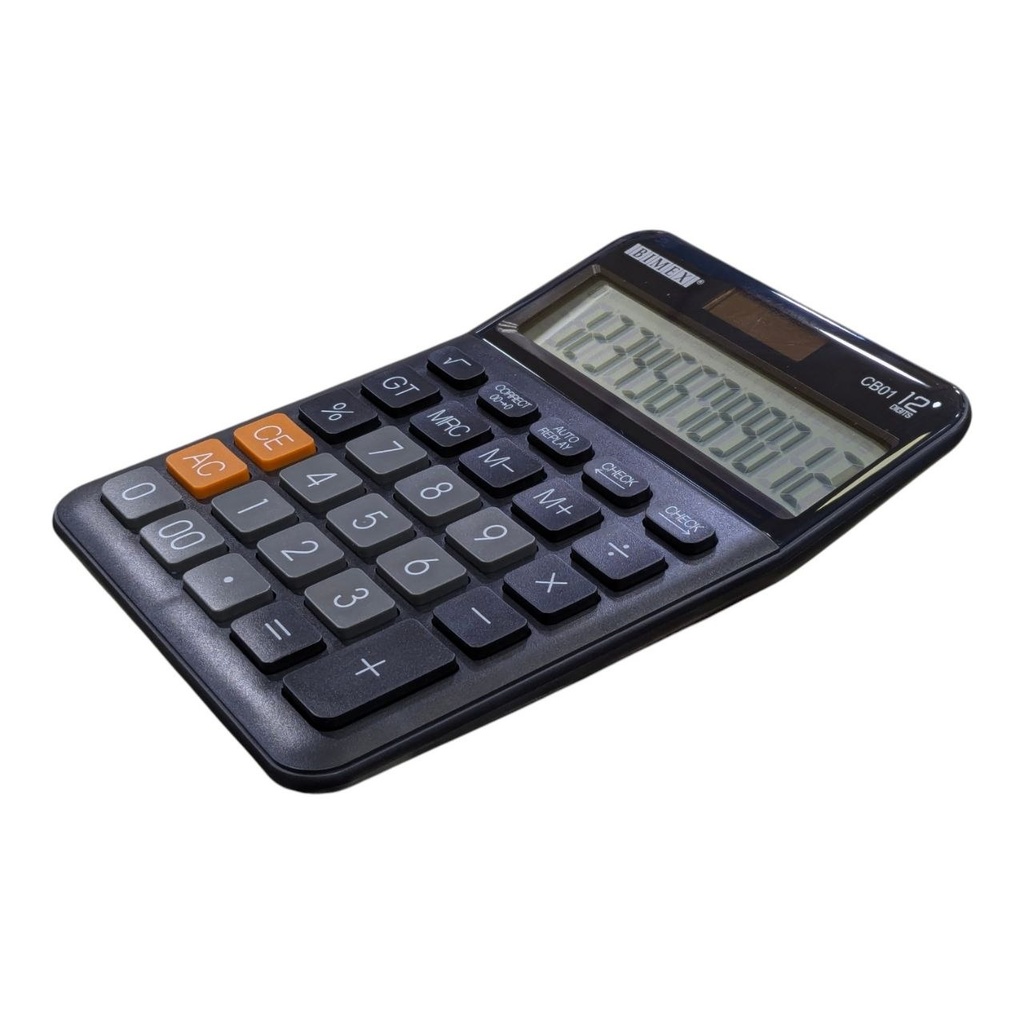 CALCULATRICE DE BUREAU 12 CHIFFRES CB01 BIMEX