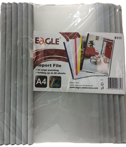 CHEMIS EN PLASTIQUE + BAGUETTE EAGLE A4 REF 9111