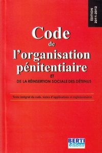 CODE DE LORGANISATION PENITENTIAIRE ARABE/FERNCAIS