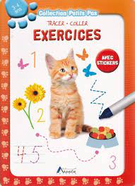 COLLECTION PETITS PAS TRACER COLLER EXERCICES 3-4 ANS AVEC STICKERS