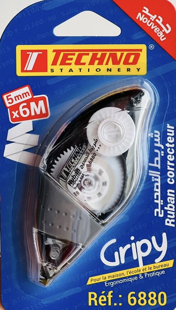 CORRECTEUR A RUBAN 5MM*6M 6880 TECHNO