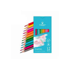 CRAYONS DE COULEUR 12 PCS REF 0451 VERTEX