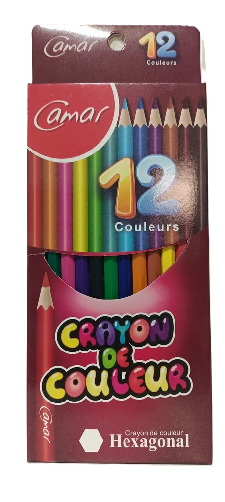 CRAYONS DE COULEURS 12 PCS REF 37111