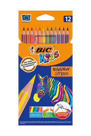 CRAYONS DE COULEURS 12 CLR BIC