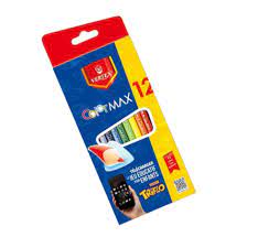 CRAYONS DE COULEURS 12 CLR REF 0403 VERTEX