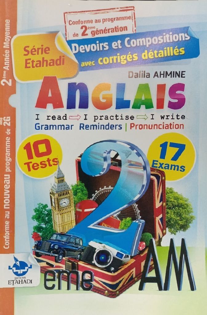 DEVOIRES ET COMPO ANGLAIS 2AM NOUVEAU