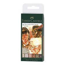 FEUTRE PITT ARTIST PORTRAIT POCHETTE DE 6