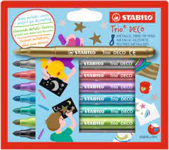 FEUTRES DE COLORIAGE TRIO REF 377-8 STABILO