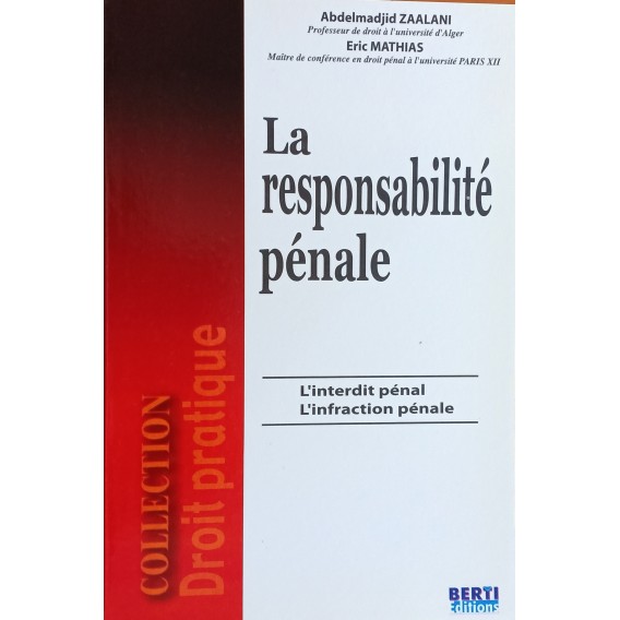 LA RESPONSABILITE PENALE 