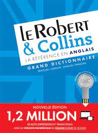 LE ROBERT COLLINS LA PEFERENCE EN ANGLAIS