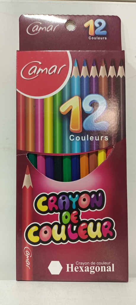 CRAYONS DE COULEURS  12 PCS  REF 37111  