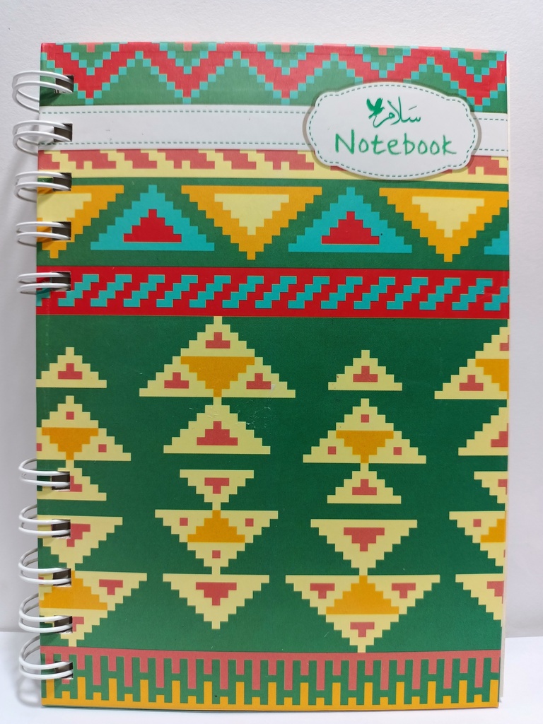 NOTE BOOK A5 BERBER BVERT