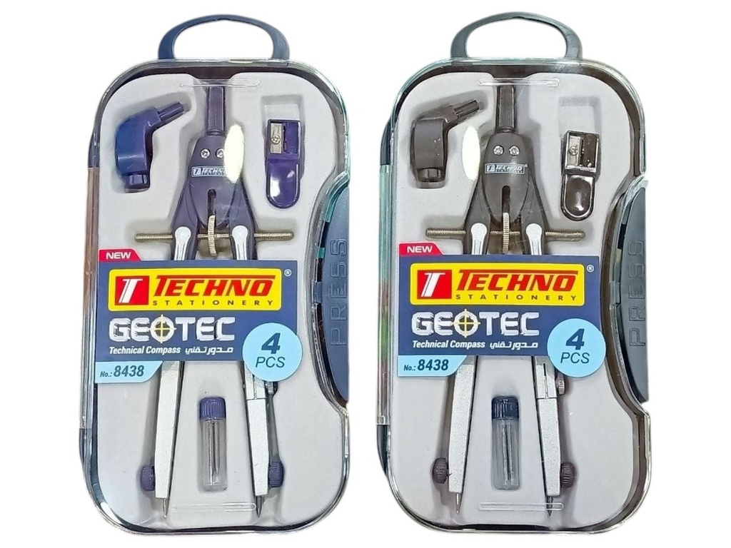COMPAS TECHNIQUE 4PCS GEOTECH 8438 TECHNO