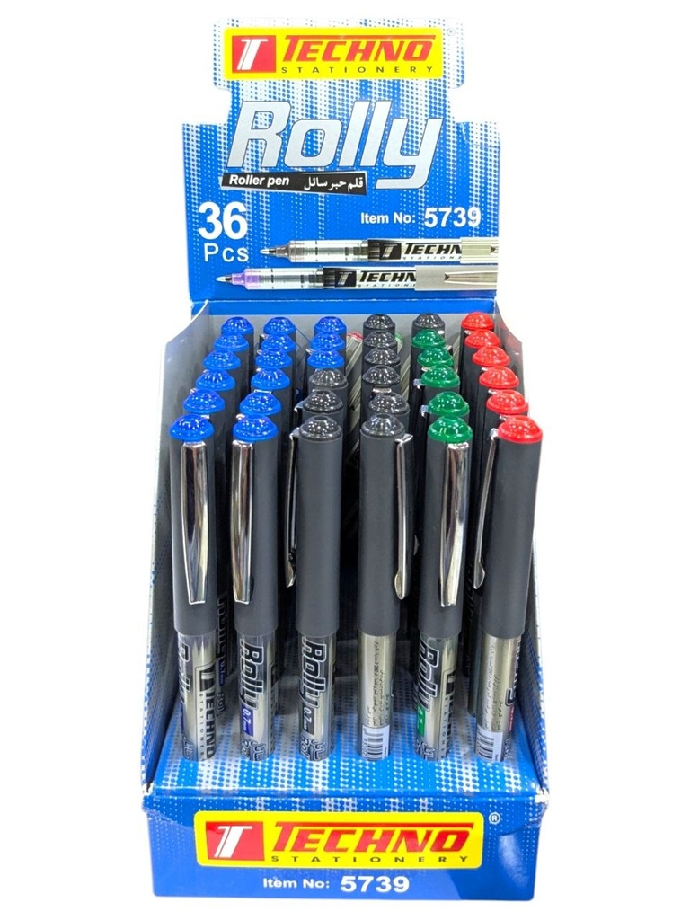 STYLO ROLLER ROLLY 4CLR 5739 TECHNO
