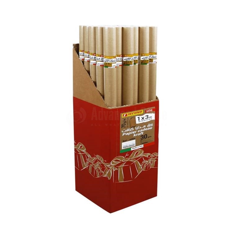 PAPIER KRAFT EN ROULEAU 1*3M 4986/ 7122 TECHNO