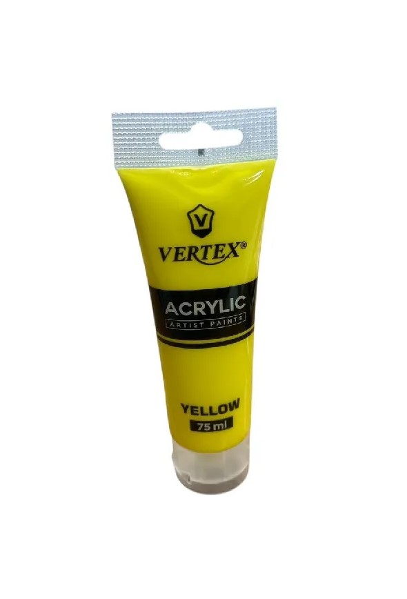 PEINTURE ACRYLIC ARTIST PAINTS 75ML JAUNE 4814 VERTEX