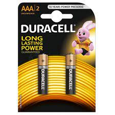 PILE AAA *2 DURACELL PLUS